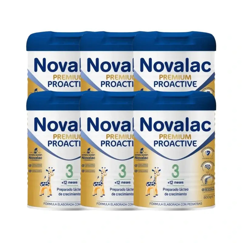 Novalac Premium Proactive 3 Growing Up Milk, 6X800 Gr
