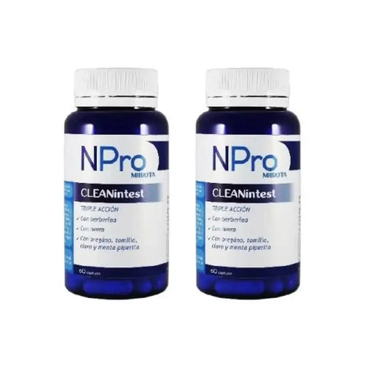 Npro Cleanintest, 2X60 Capsules