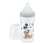 Nuk Perfect Match Pp Silicone Baby Bottle 0-6M M-Flow Mickey Mouse Grey , 260 ml
