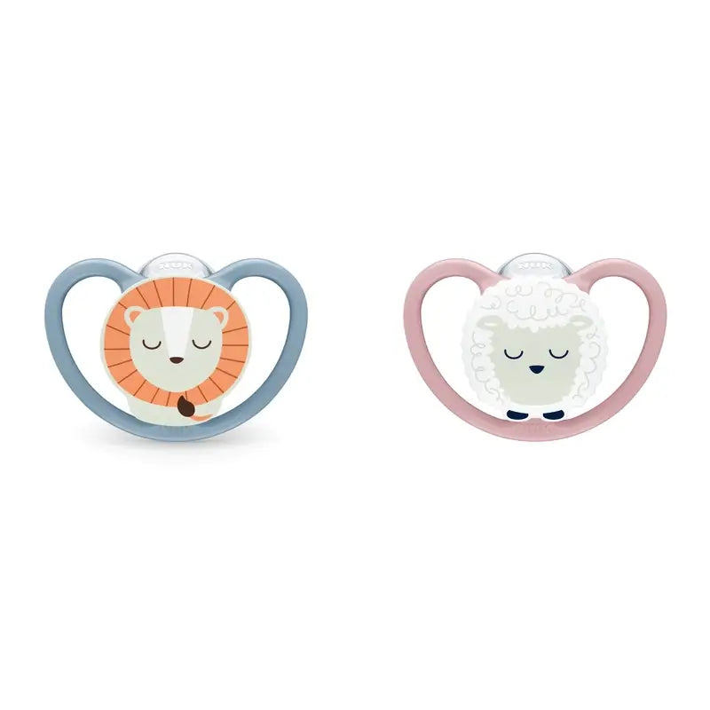 Nuk Nuk Space Night Soother 18-36 Silicone 1 pc.