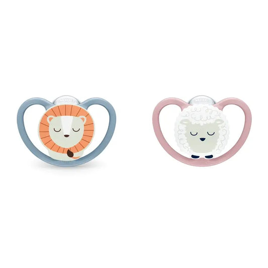 Nuk Nuk Space Night Soother 18-36 Silicone 1 pc.