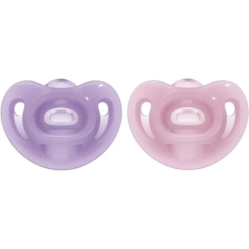 Nuk Sensitive Pacifier 6-18 Silicone 2Ud.