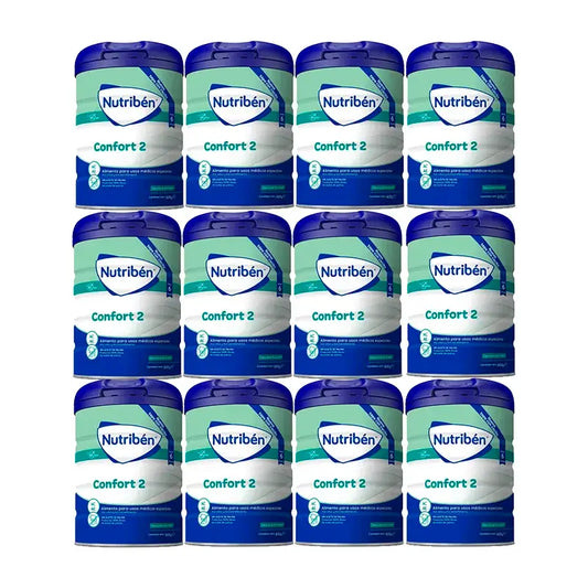 Nutribén Confort 2 Milk Continuation, 12 x 800g