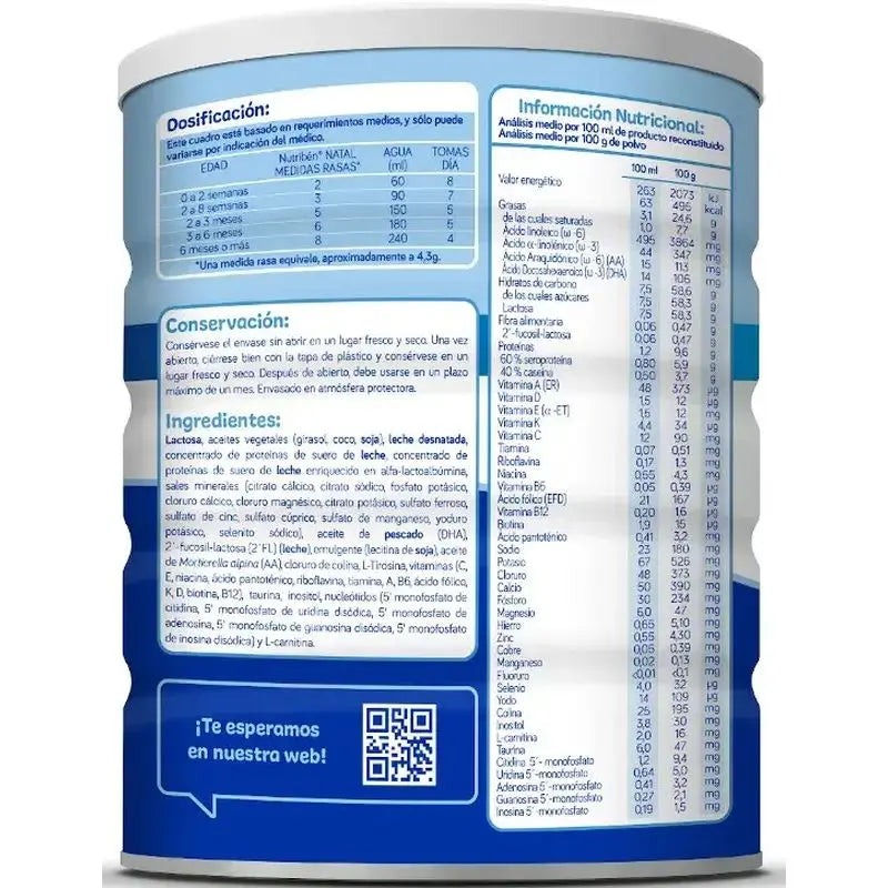 Nutribén Natal Pro-Alpha Milk Starter Milk, 400 g