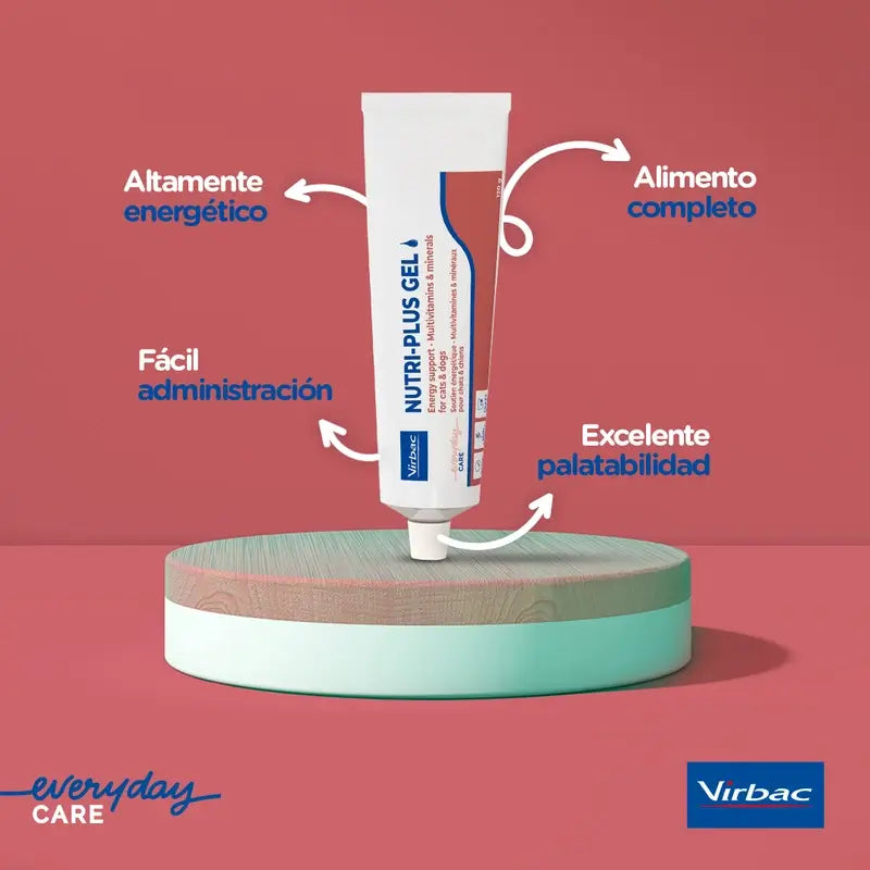 Virbac Nutriplus Gel 120 gr, Supplement For Dogs & Cats