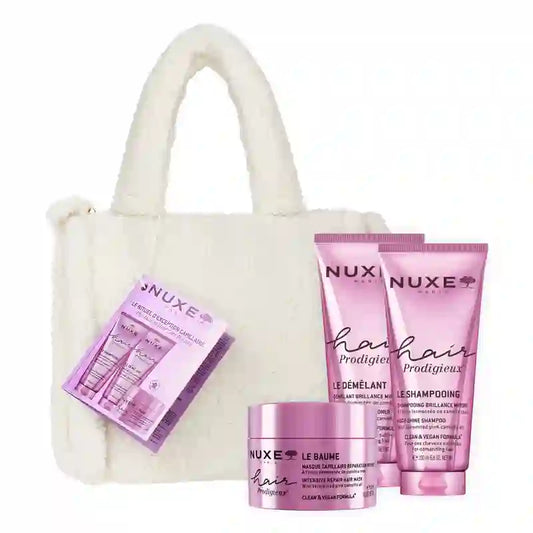 Nuxe Hair Prodigieux Hair Gift Box Shampoo + Conditioner + Mask