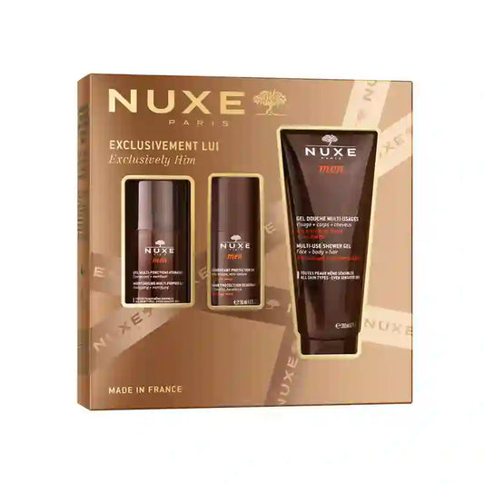 Nuxe Nuxe Men Exclusive Gift Box for Men Moisturising Gel + Deodorant + Shower Gel