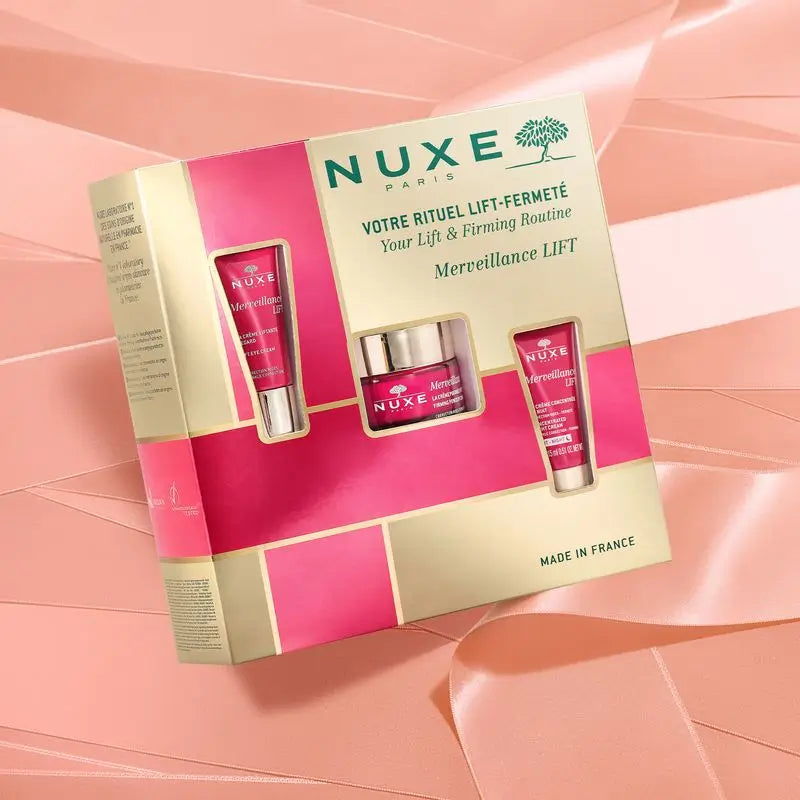 Nuxe Firming Routine: Powder Cream 50Ml + Eye Contour 15Ml + Night Cream 15Ml