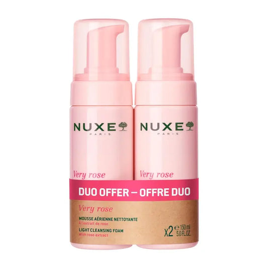 Nuxe Very Rose Gentle Cleansing Foam 2X150Ml