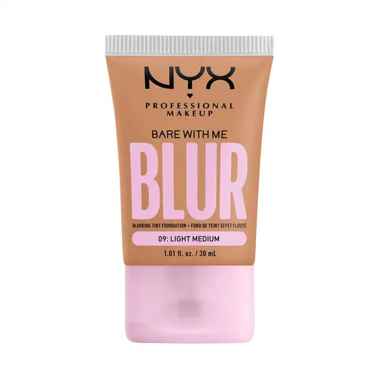 Nyx Bare With Me Blur Skin Tint, Blurring Foundation, Matte Finish, Shade 09 , 30 ml