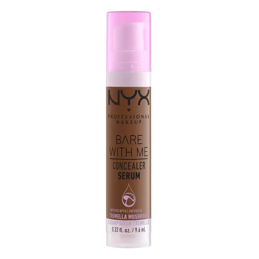 Nyx Bare With Me Serum Concealer, Rich Shade. Vegan Formula. , 9.6 ml