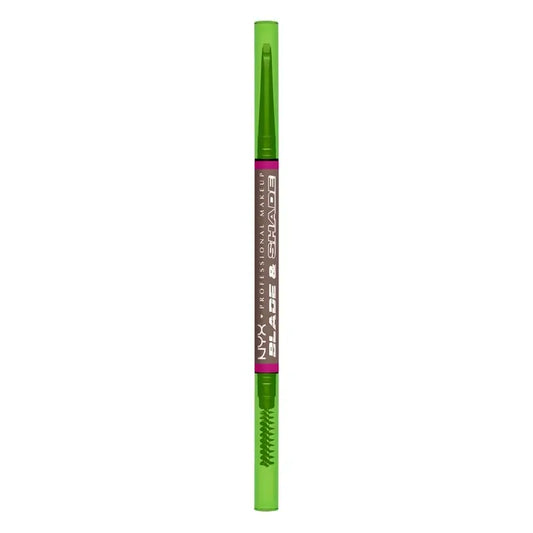 Nyx Blade & Shade Double-Ended Eyebrow Pencil, Cool Ash Brown 03 , 0.06 grams