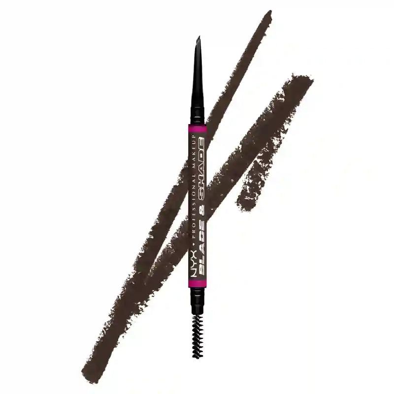 Nyx Blade & Shade Dual Pencil Eyebrow Pencil, Ash Brown 07 , 0,06 gr