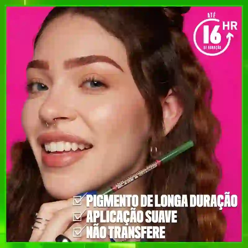 Nyx Blade & Shade Dual Pencil Eyebrow Pencil, Black 12 , 0,06 gr