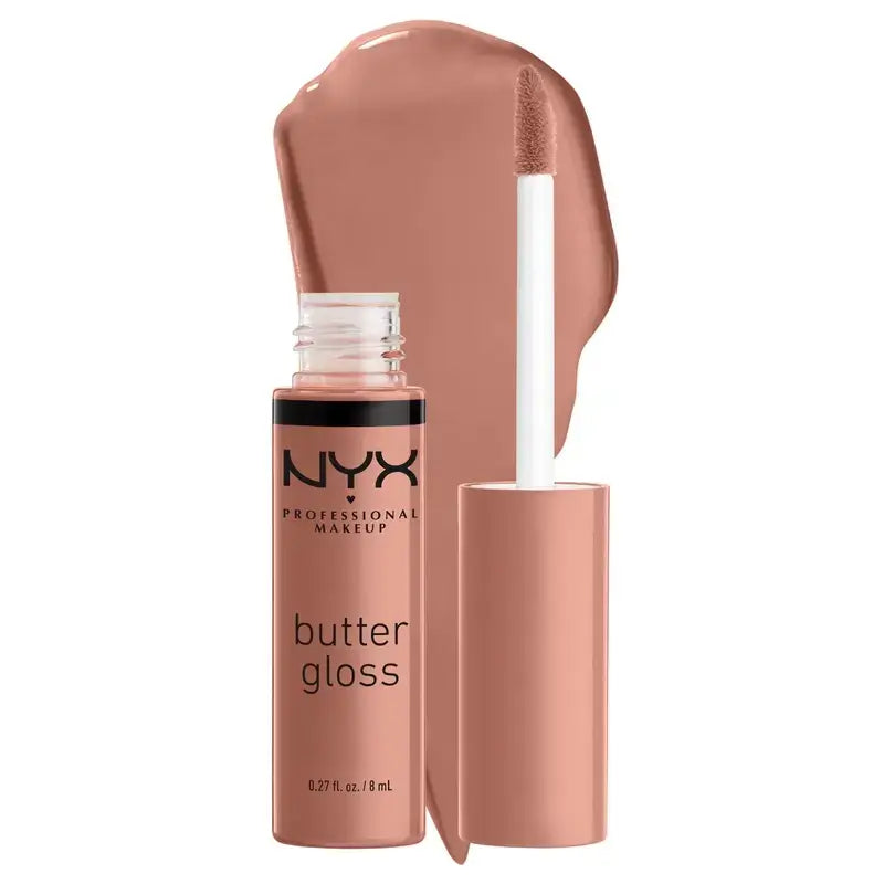 Nyx Lip Gloss Butter Gloss - Madeleine 14 , 8 ml