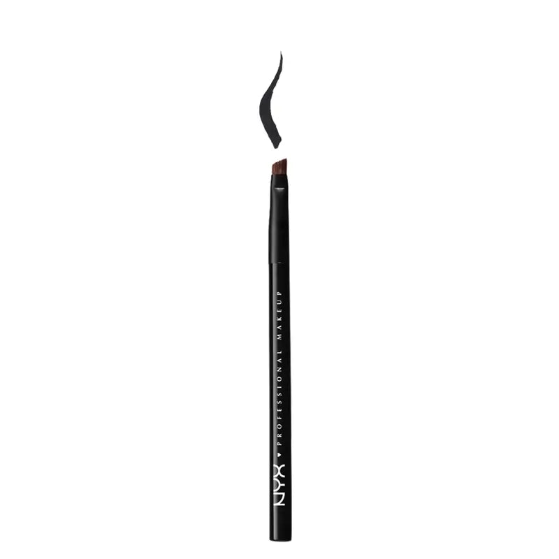 Nyx Eye & Eyebrow Brush Pro Angled Brush 19 Fibre , 1 pcs.