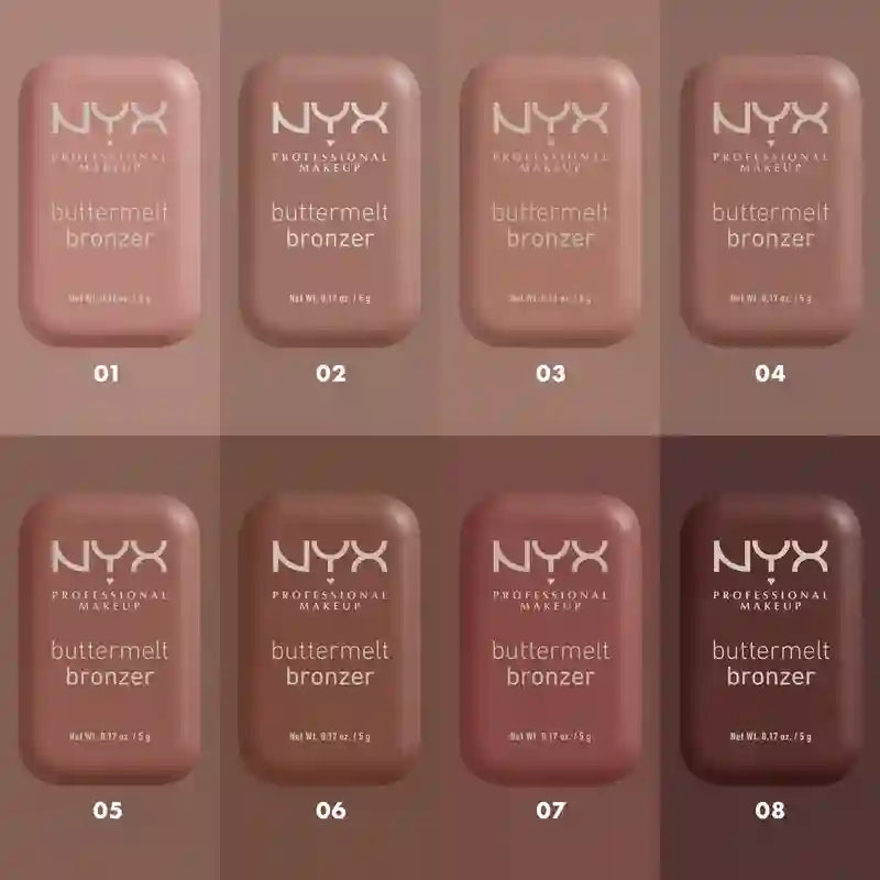 Nyx Buttermelt Bronzer Bronzer 04 Butta Biscuit , 5 gr