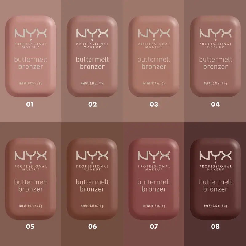 Nyx Buttermelt Bronzer Bronzing Powder P03 Deserve Butta , 5 gr