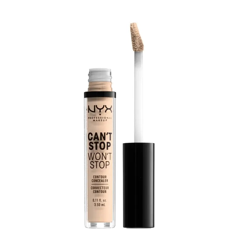 Nyx Concealer Can'T Stop Won'T Stop Shade 4 Light Ivory , 3,5 ml