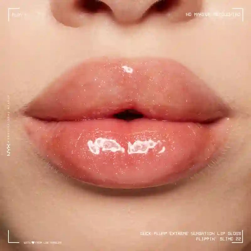 Nyx Duck Plump High Pigment Lip Gloss Glitter Gold 22 , 7 ml