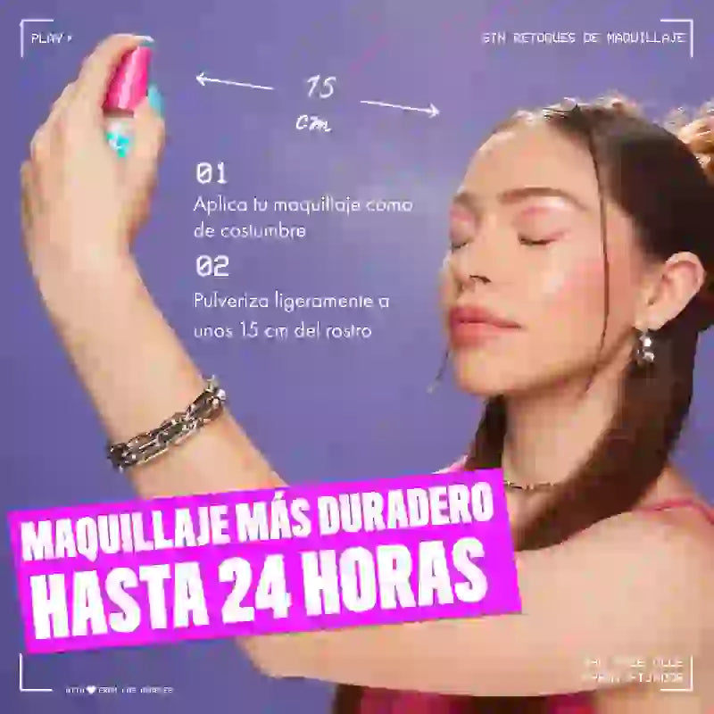 Nyx Face Glue Setting Spray, Long Lasting Resistant Setting Spray , 60 ml