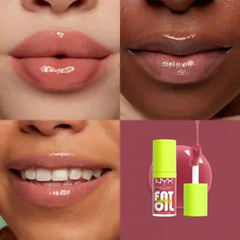 Nyx Fat Oil Lip Drip Lip Oil, Shade Chill Like A Villain , 4.8 ml