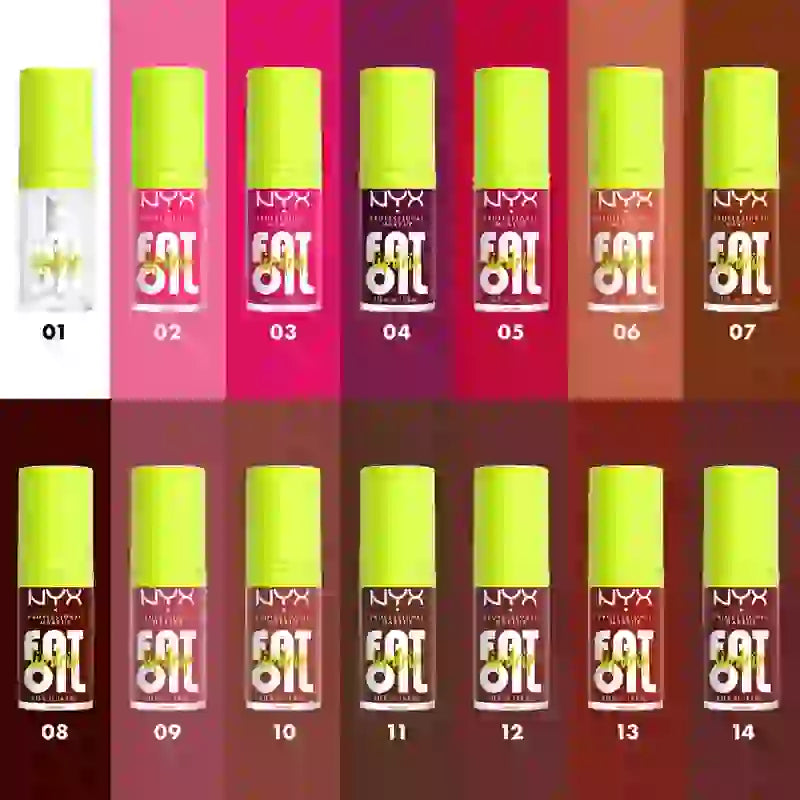 Nyx Fat Oil Lip Drip Lip Oil, Shade Inside Scoop , 4.8 ml