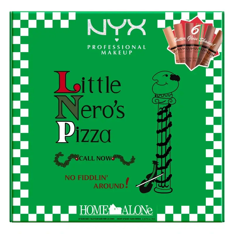 Nyx Home Alone Butter Gloss Vlt Nudes , 6x8 ml