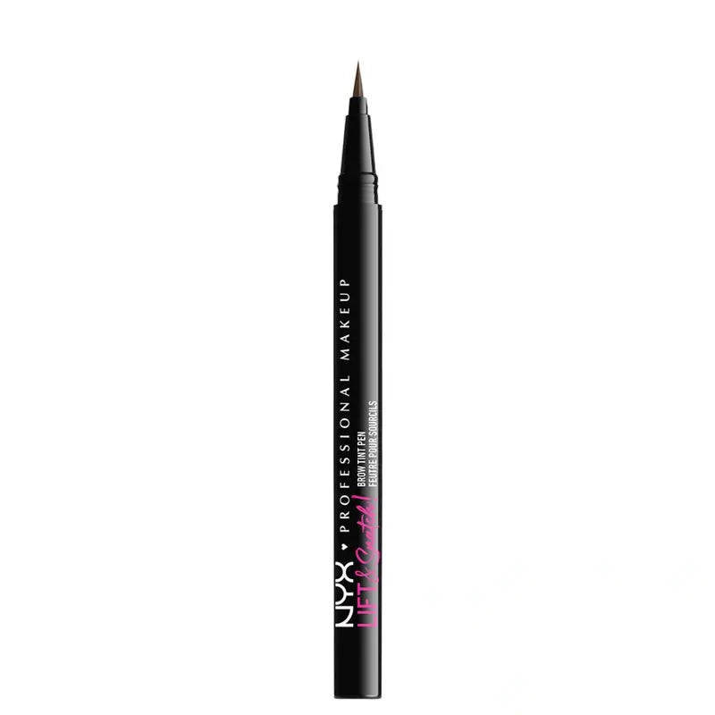 Nyx Brow Tint Pen Lift&Snatch! Brow Tint Pen, Long Lasting 16H, Vegan Formula, Shade Ash Brown , 1 ml