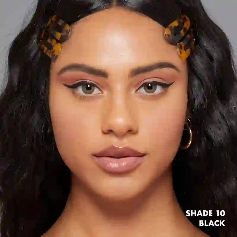 Nyx Brow Tint Pen Lift&Snatch! Brow Tint Pen, Long Lasting 16H, Vegan Formula, Shade Black , 1 ml