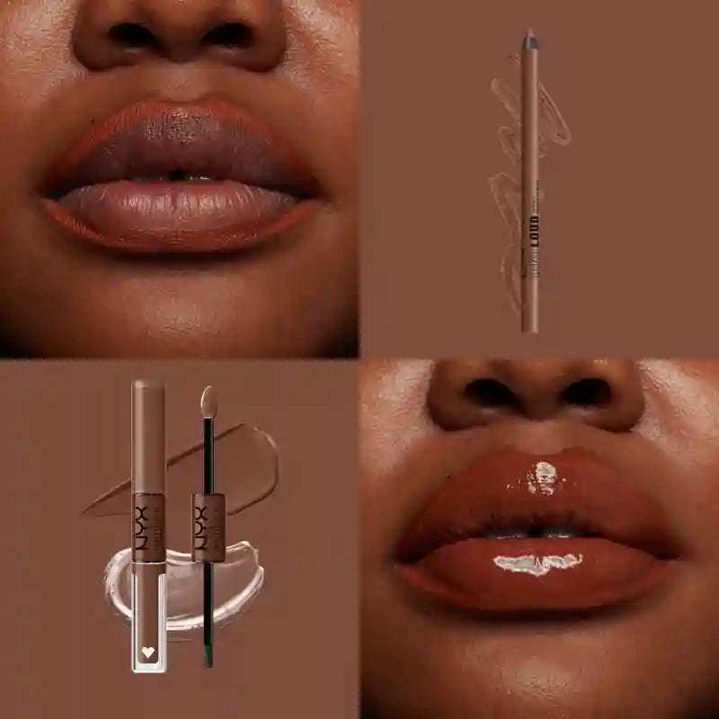 Nyx Line Loud Lipstick, Long Lasting, + Defined, + Thick, Total Baller 07 , 1,2 gr