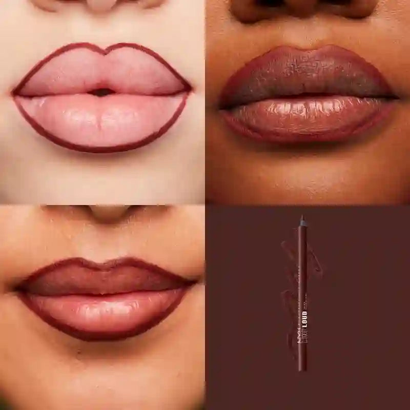 Nyx Line Loud Lipstick, Long Lasting, + Thick, Non-Transfer, Shade 34 Make A Statement , 1,2 gr