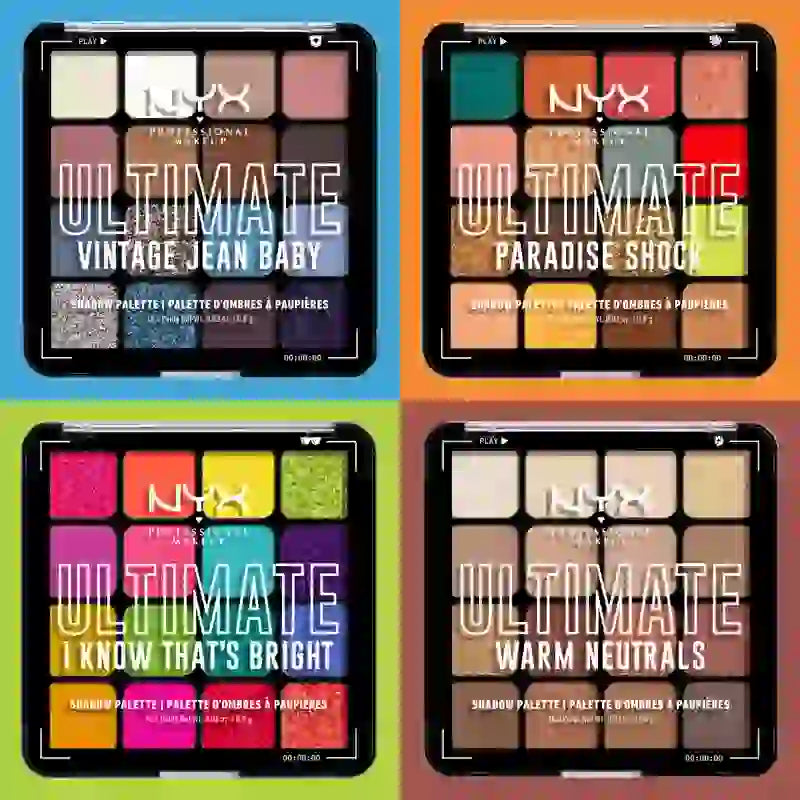 Nyx Ultimate Shadow Palette Vintage Jean Baby , 1 pcs.