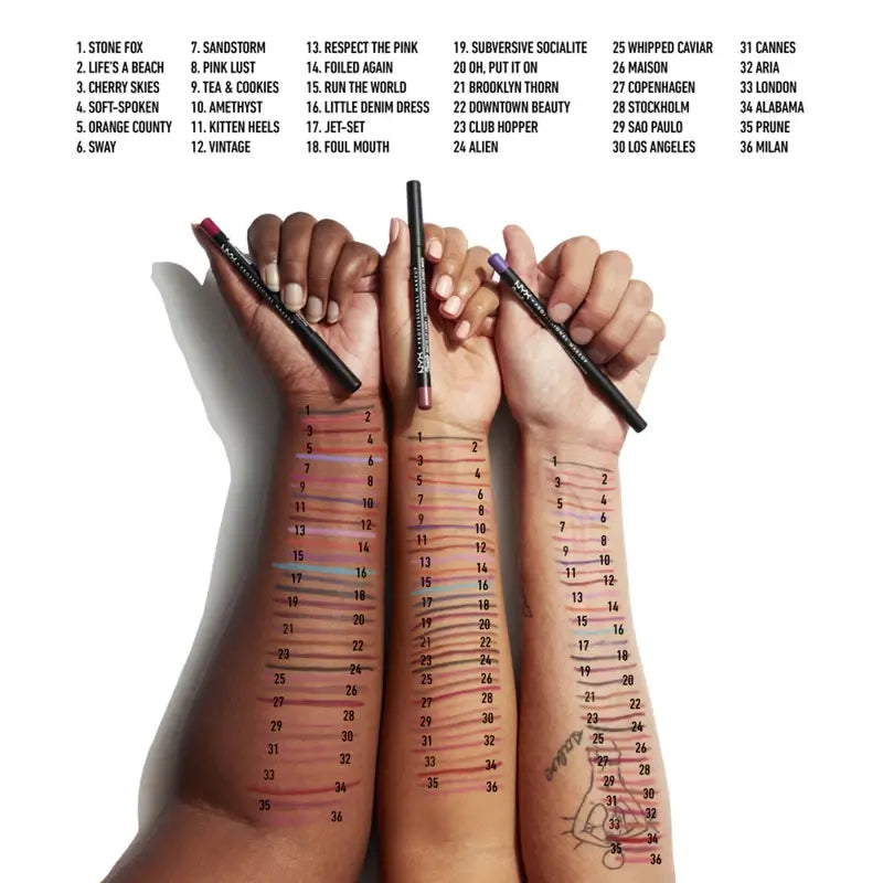 Nyx Lip Liner Suede Matte Berry , 1 gr