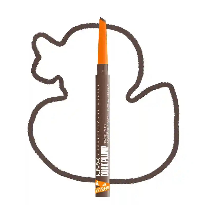 Nyx Duck Plump Volumising Lip Liner, Lip Liner, Taupe 11 , 0,33 grams