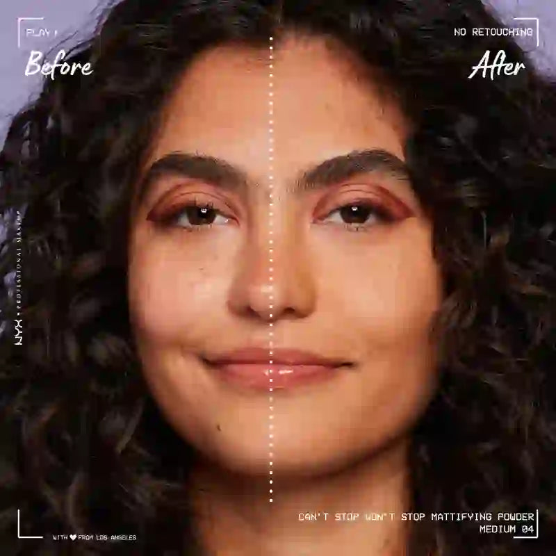 Nyx Professional Mattifying Powder Can'T Stop Won'T Stop. , 6 gr