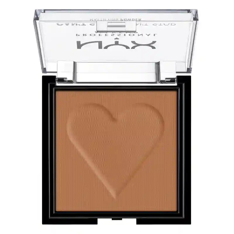 Nyx Professional Mattifying Powder Can'T Stop Won'T Stop. Mutes shine, imperfections and pores. Shade 08 Mocha. , 6 gr