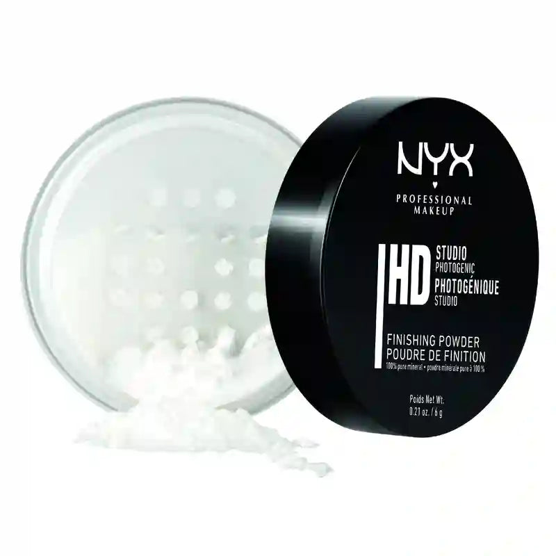 Nyx Mineral Setting Powder Studio Finishing Powder Translucent Makeup Setting Powder , 6 g