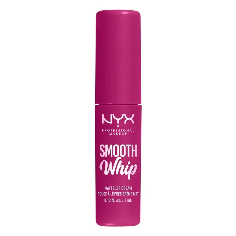 Nyx Smooth Whip Matte Lip Cream, Creamy Liquid Lipstick, Matte, Shade Bday Frosting 09 , 4 ml