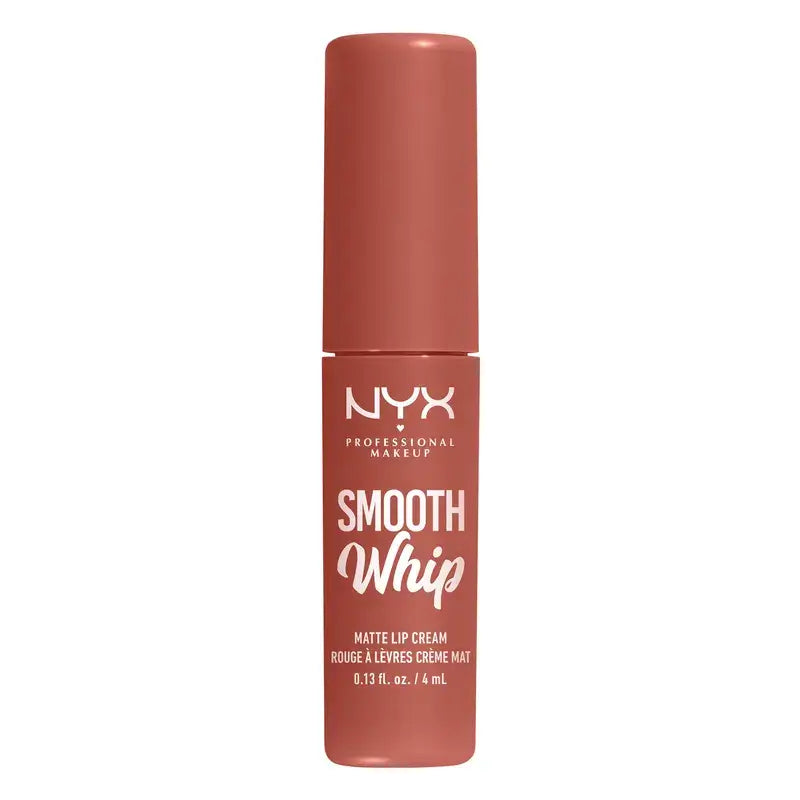 Nyx Smooth Whip Matte Lip Cream, Creamy Liquid Lipstick, Matte, Shade Kitty Belly , 4 ml