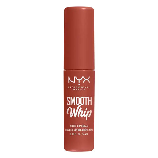 Nyx Smooth Whip Matte Lip Cream, Creamy Liquid Lipstick, Matte, Shade Pushin , 4 ml