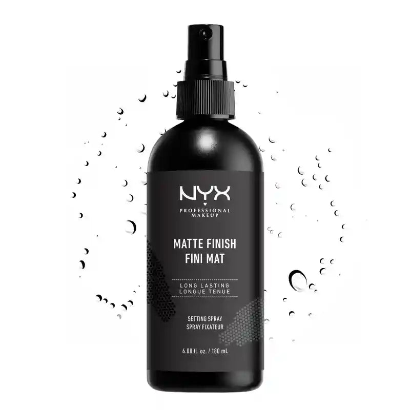 Nyx Matte Finish Setting Spray Setting Spray Matte Finish Maxi Size 180 Ml , 180 ml