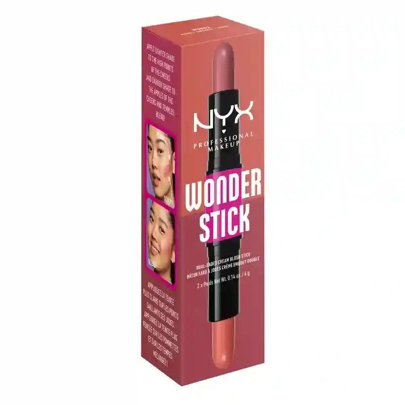 Nyx Wonder Stick Honey. Cream Blush. Shade 02 Honey Orange N Rose , 1 units