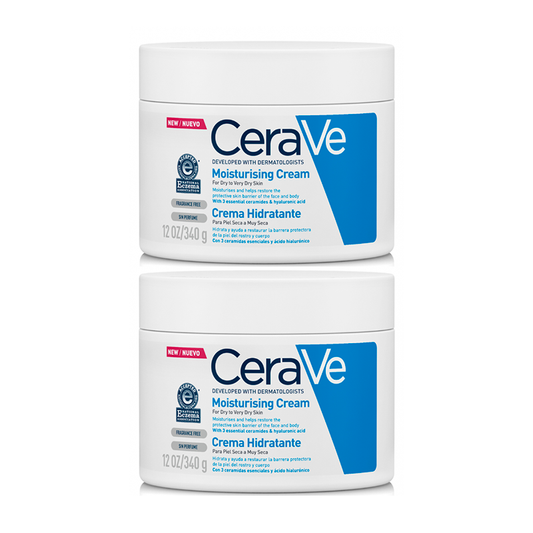 CeraVe Duplo Moisturising Cream, 2x340 g