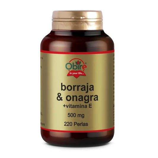 Obire Borage & Evening Primrose 500 Mg. 220 Pearls