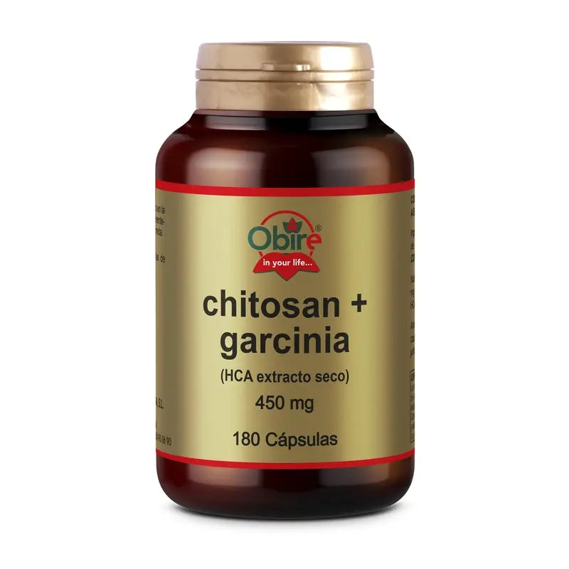 Obire Chitosan & Hca-Garcinia 450 Mg. 180 Capsules