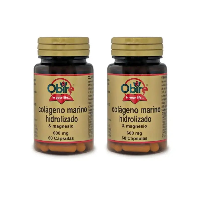 Obire Marine Collagen + Magnesium , 2X60 Capsules