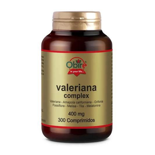 Obire Valerian (Complex) 400 Mg. (Dry Ext.) 300 Tablets