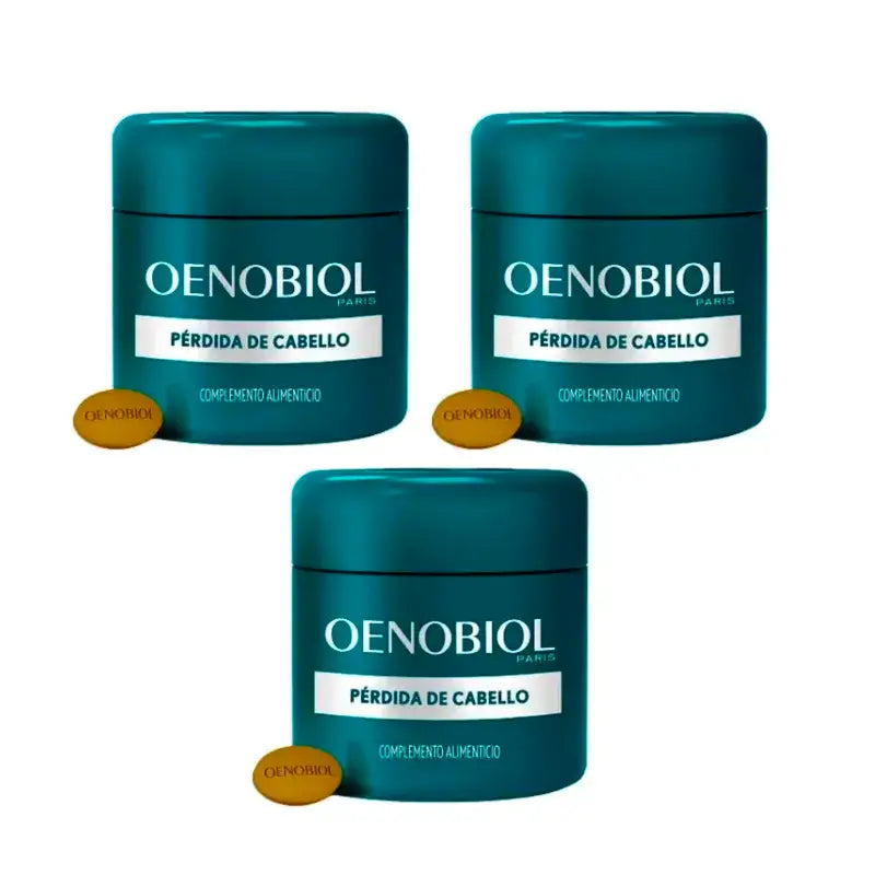 Oenobiol Hair Loss, Pack 3 x 60 Capsules