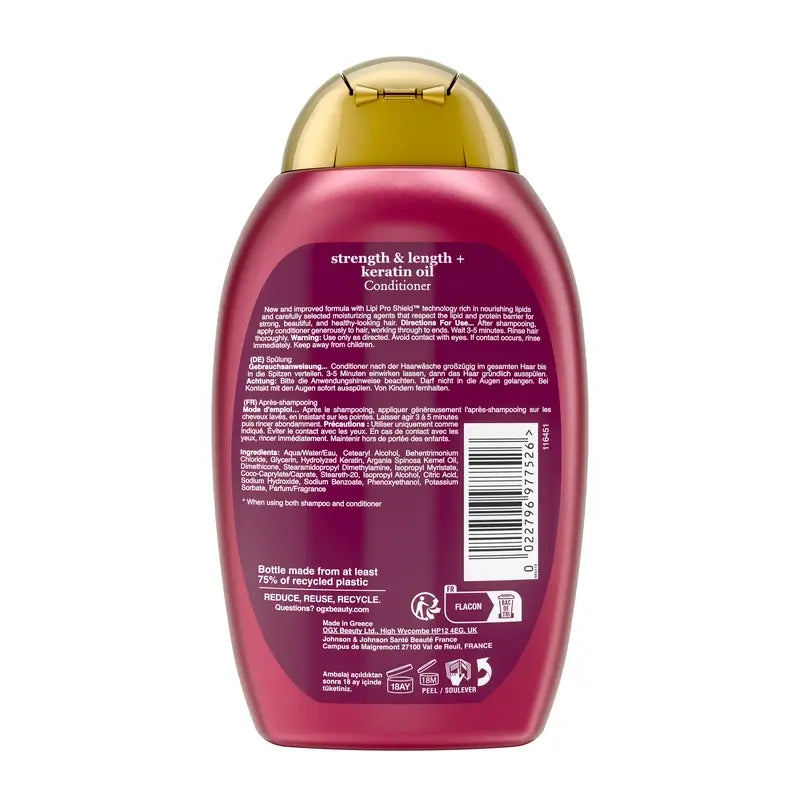 OGX Keratin Oil Conditioner, Brittle Hair, 385 ml